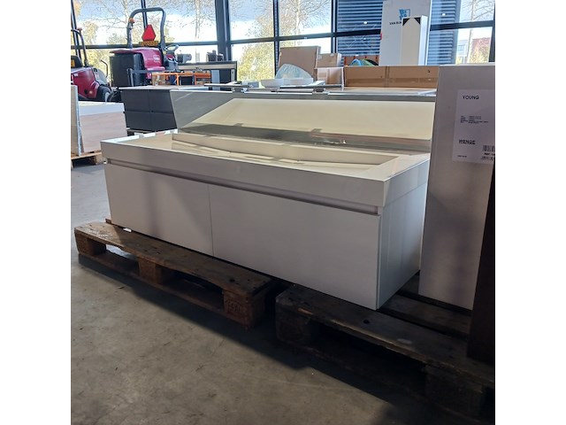 Badmeubel, blum, glanswit - afbeelding 4 van  11