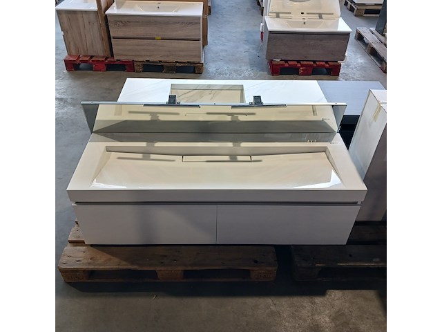 Badmeubel, blum, glanswit - afbeelding 5 van  11