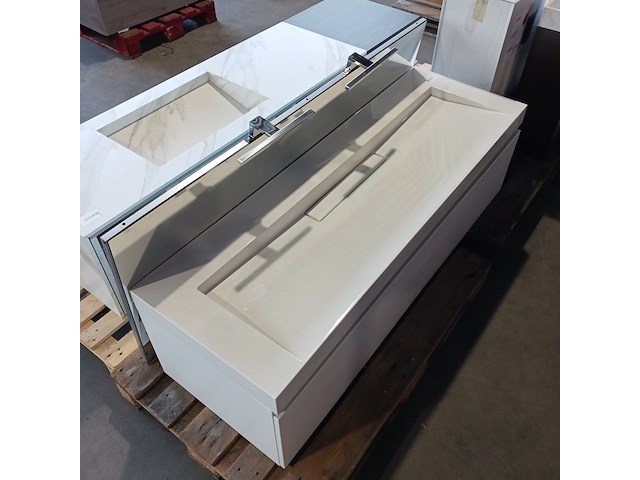 Badmeubel, blum, glanswit - afbeelding 6 van  11