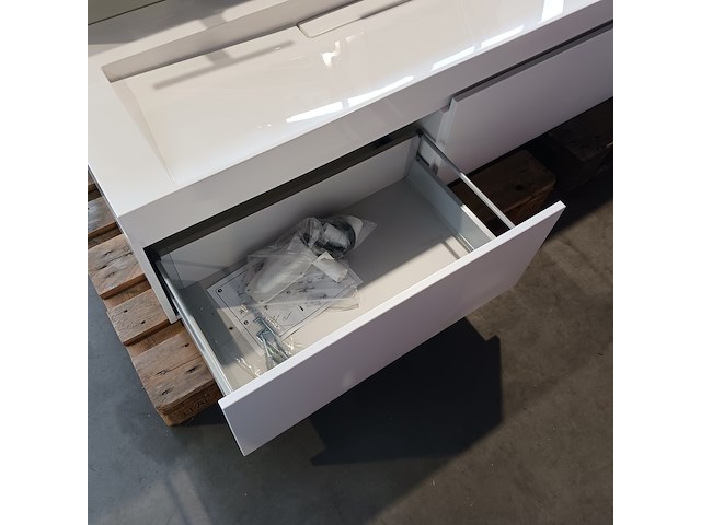 Badmeubel, blum, glanswit - afbeelding 8 van  11