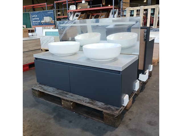 Badmeubel, blum, mat antraciet - afbeelding 1 van  13