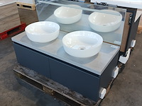 Badmeubel, blum, mat antraciet - afbeelding 6 van  13