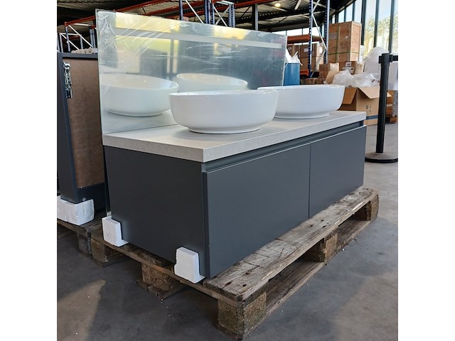 Badmeubel, blum, mat antraciet - afbeelding 7 van  13