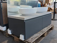 Badmeubel, blum, mat antraciet - afbeelding 7 van  13