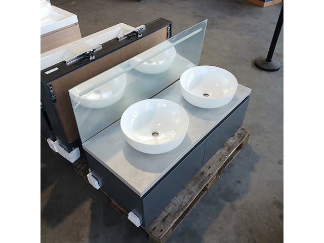 Badmeubel, blum, mat antraciet - afbeelding 8 van  13