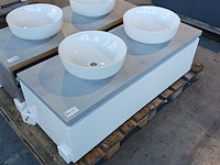 Badmeubel, blum, mat wit - afbeelding 4 van  11