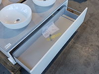 Badmeubel, blum, mat wit - afbeelding 7 van  11