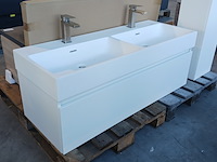 Badmeubel, blum, mat wit - afbeelding 11 van  17