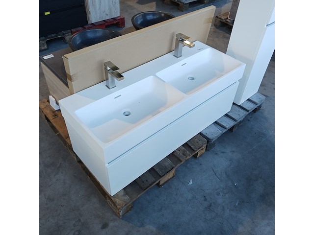 Badmeubel, blum, mat wit - afbeelding 12 van  17