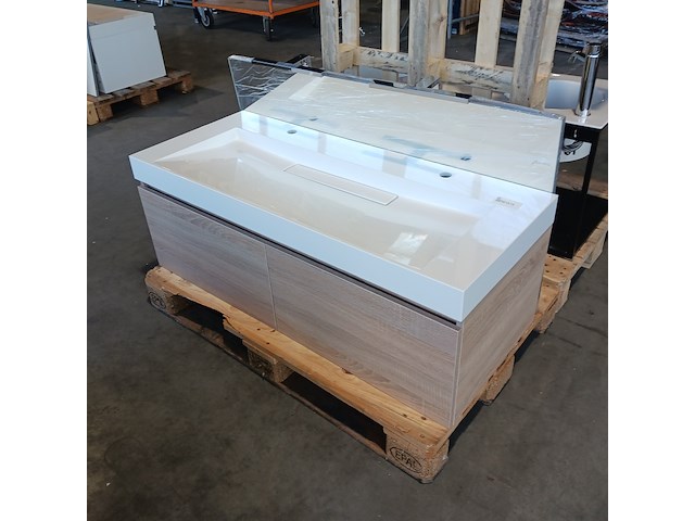 Badmeubel, blum, natuur eiken - afbeelding 3 van  10