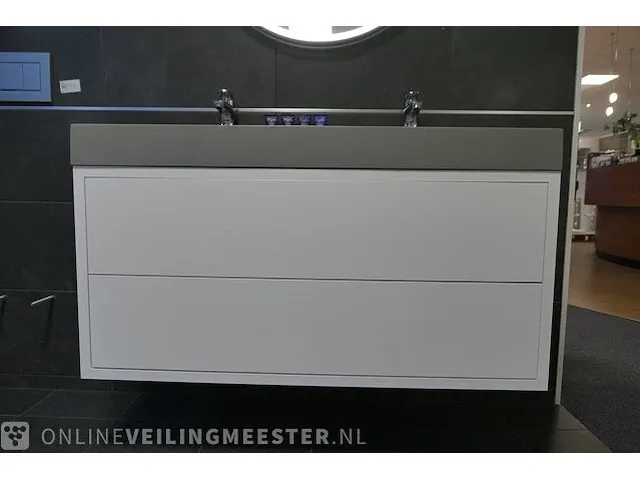 Badmeubel bruynzeel, mat wit - afbeelding 14 van  19
