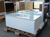 Badmeubel dekker -zevenhuizen, hoogglans wit Badmeubel dekker -zevenhuizen, hoogglans wit