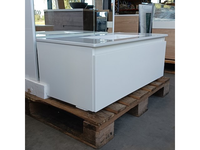 Badmeubel dekker -zevenhuizen, hoogglans wit - afbeelding 3 van  8