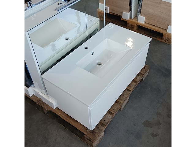 Badmeubel dekker -zevenhuizen, hoogglans wit - afbeelding 4 van  8