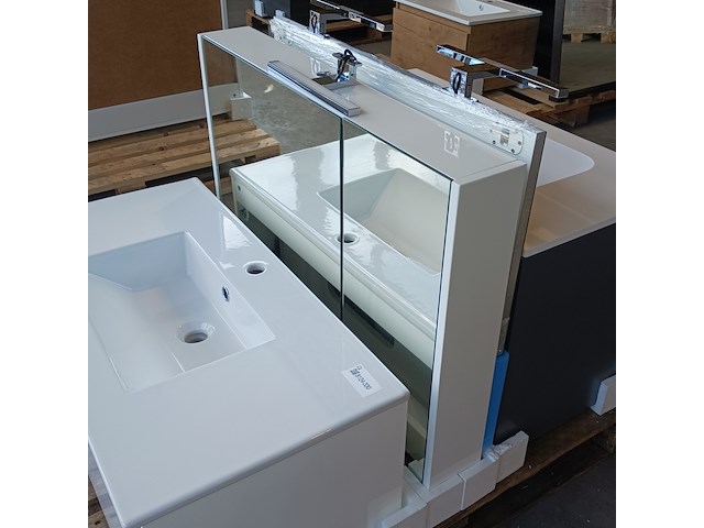 Badmeubel dekker -zevenhuizen, hoogglans wit - afbeelding 8 van  8