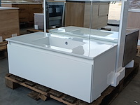 Badmeubel dekker -zevenhuizen, hoogglans wit - afbeelding 1 van  8