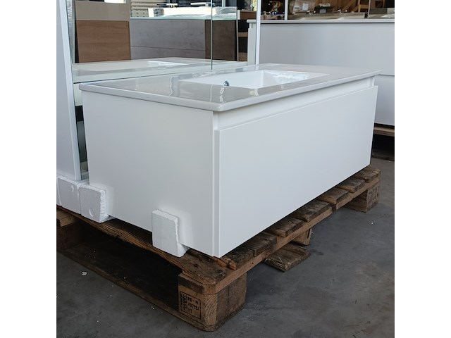 Badmeubel dekker -zevenhuizen, hoogglans wit - afbeelding 3 van  8