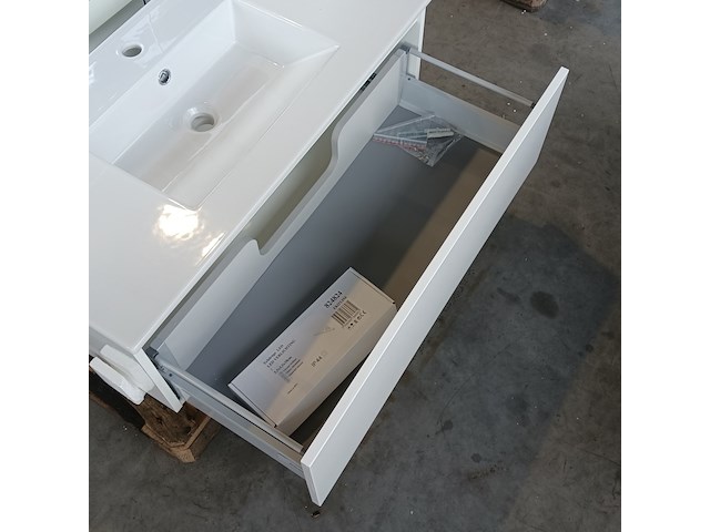 Badmeubel dekker -zevenhuizen, hoogglans wit - afbeelding 5 van  8