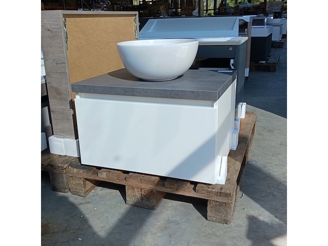 Badmeubel dekker -zevenhuizen, hoogglans wit - afbeelding 1 van  7