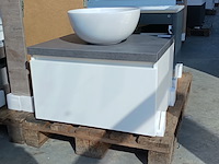 Badmeubel dekker -zevenhuizen, hoogglans wit - afbeelding 1 van  7