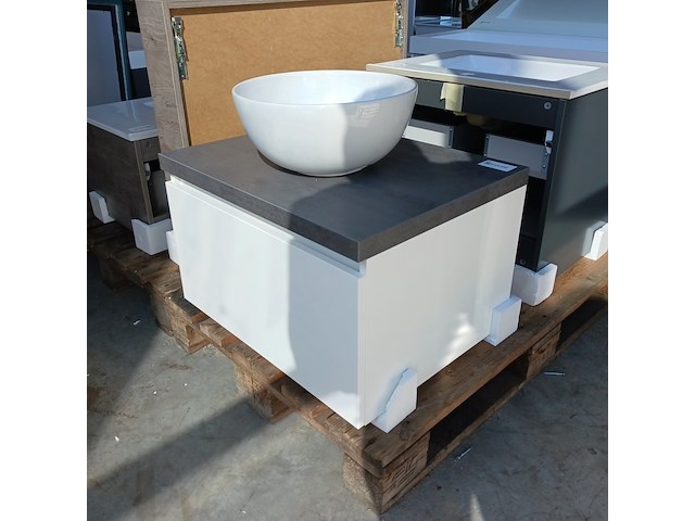 Badmeubel dekker -zevenhuizen, hoogglans wit - afbeelding 2 van  7