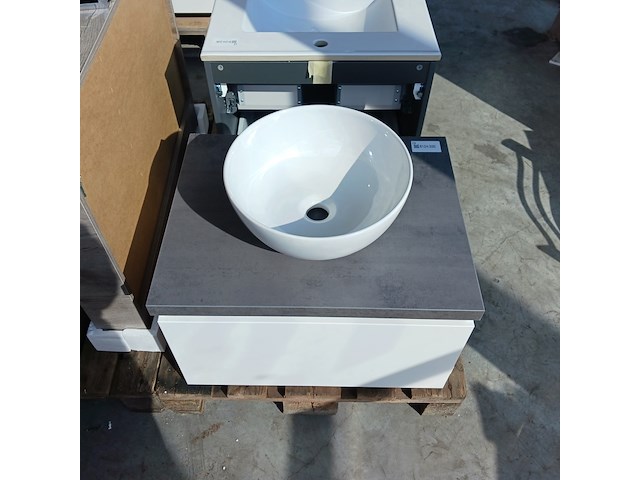 Badmeubel dekker -zevenhuizen, hoogglans wit - afbeelding 3 van  7