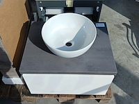 Badmeubel dekker -zevenhuizen, hoogglans wit - afbeelding 3 van  7