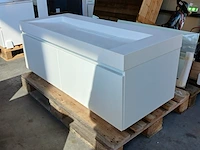 Badmeubel, dekker -zevenhuizen, mat wit - afbeelding 5 van  10
