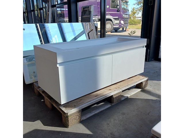 Badmeubel dekker -zevenhuizen, mat wit - afbeelding 3 van  10