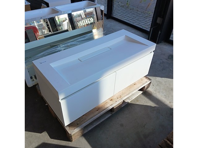 Badmeubel dekker -zevenhuizen, mat wit - afbeelding 4 van  10