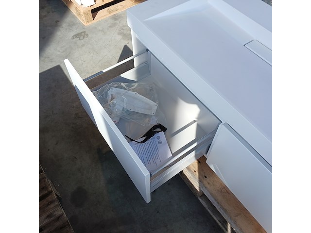 Badmeubel dekker -zevenhuizen, mat wit - afbeelding 8 van  10