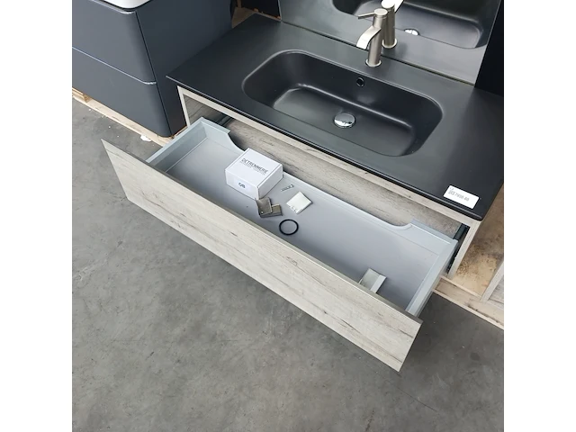Badmeubel, detremmerie, grey oak - afbeelding 8 van  10