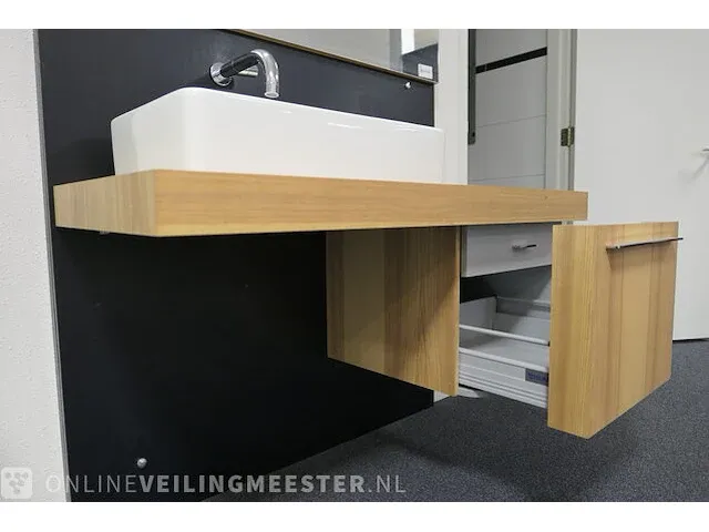 Badmeubel duravit, licht eiken - afbeelding 12 van  16