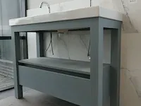 Badmeubel finewooddesign, columbia, purple grey - afbeelding 6 van  13