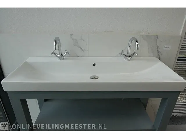 Badmeubel finewooddesign, columbia, purple grey - afbeelding 11 van  13