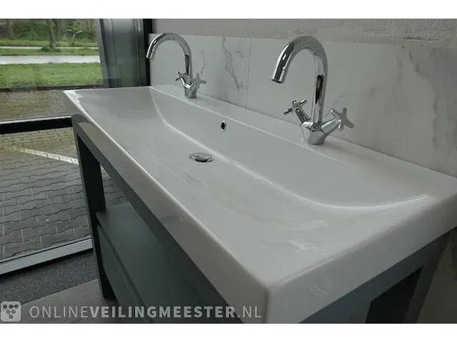 Badmeubel finewooddesign, columbia, purple grey - afbeelding 12 van  13
