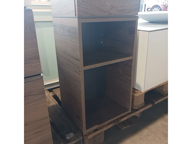 Badmeubel, geberit, icon, nussbaum hickory - afbeelding 8 van  19