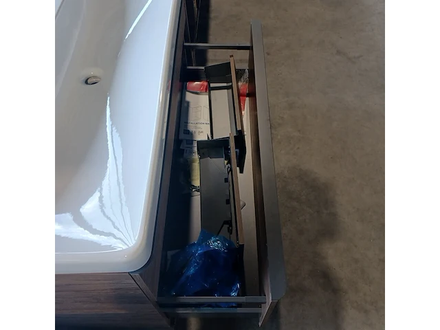 Badmeubel, geberit, icon, nussbaum hickory - afbeelding 15 van  19