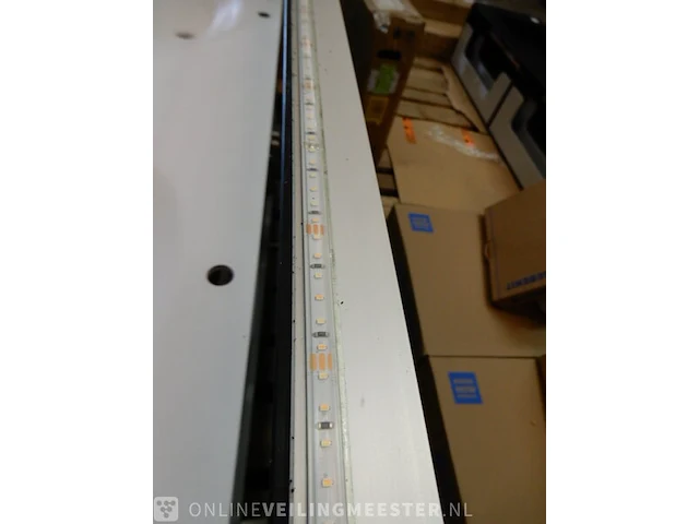 Badmeubel hettich, wit/houtkleur - afbeelding 6 van  8