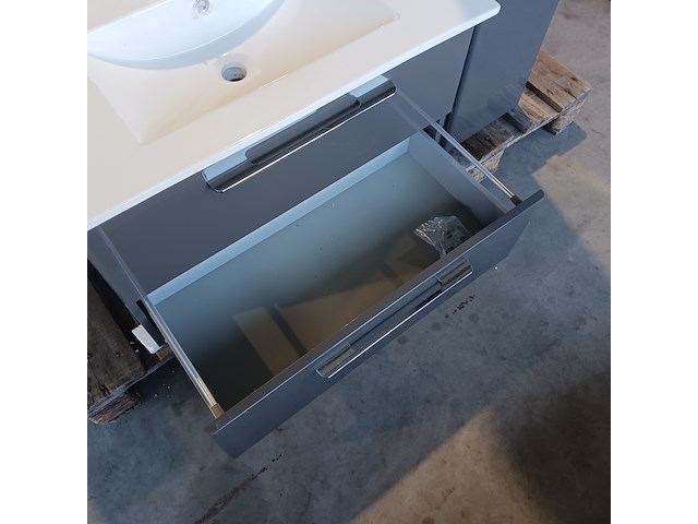 Badmeubel, hr badmeubelen, glans antraciet - afbeelding 8 van  12