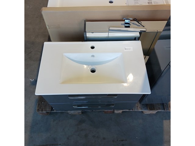 Badmeubel, hr badmeubelen, glans antraciet - afbeelding 10 van  12