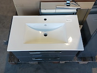 Badmeubel, hr badmeubelen, glans antraciet - afbeelding 10 van  12