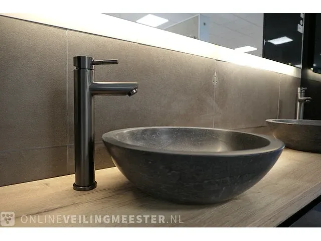 Badmeubel hr-badmeubelen, glans zwart - afbeelding 5 van  23