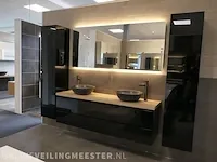 Badmeubel hr-badmeubelen, glans zwart - afbeelding 17 van  23