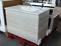 Badmeubel hr badmeubelen, licht eiken - afbeelding 1 van  9