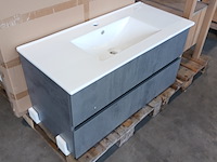 Badmeubel, hr badmeubelen, lorencio, beton antraciet - afbeelding 2 van  9