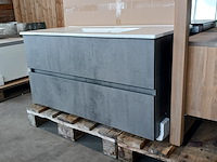 Badmeubel, hr badmeubelen, lorencio, beton antraciet - afbeelding 3 van  9