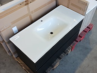 Badmeubel, hr badmeubelen, lorencio, black oak - afbeelding 5 van  10