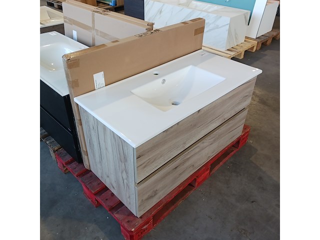 Badmeubel, hr badmeubelen, lorencio, craft oak - afbeelding 2 van  9