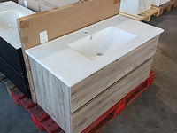 Badmeubel, hr badmeubelen, lorencio, craft oak - afbeelding 2 van  9